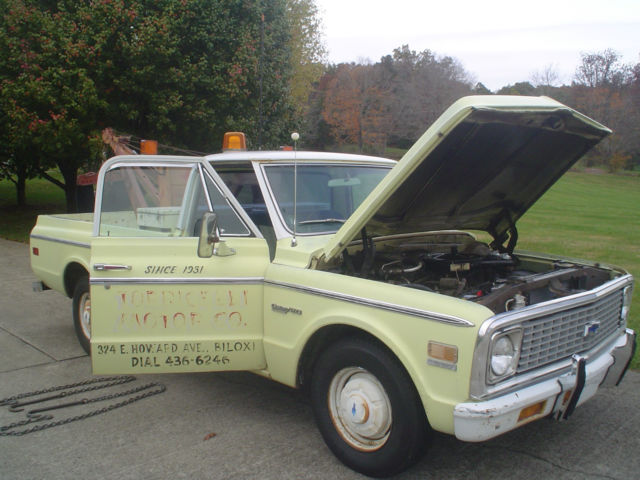 1971 Yellow Chevrolet Other WRECKER