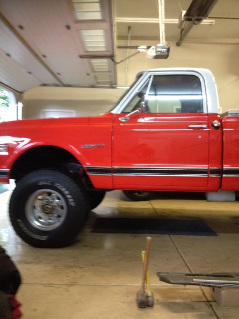 1971 Red Chevrolet C/K Pickup 2500 Standard Cab Pickup