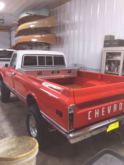 1971 Red Chevrolet C/K Pickup 2500 Standard Cab Pickup