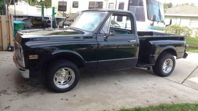 1971 black Chevrolet C-10 Extended Crew Cab Pickup