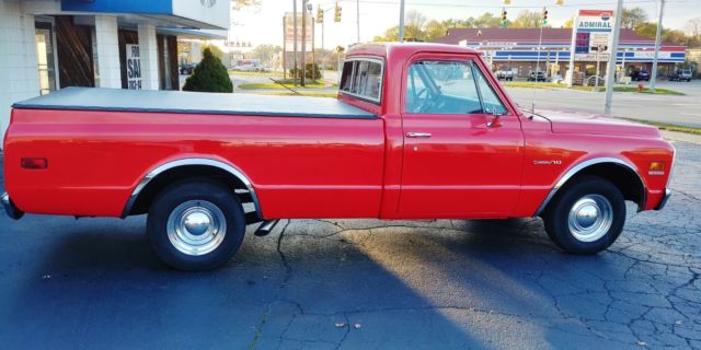 1971 Red Chevrolet C-10