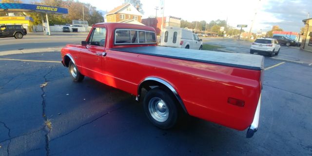 1971 Red Chevrolet C-10