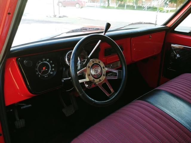 1971 Red Chevrolet C-10