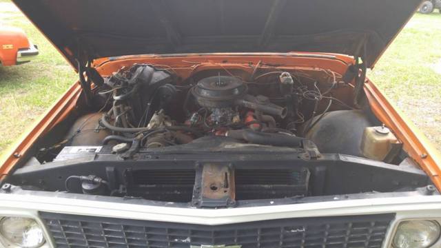 1971 Orange Chevrolet C-10 Standard Cab Pickup