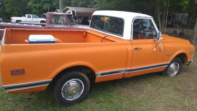 1971 Orange Chevrolet C-10 Standard Cab Pickup