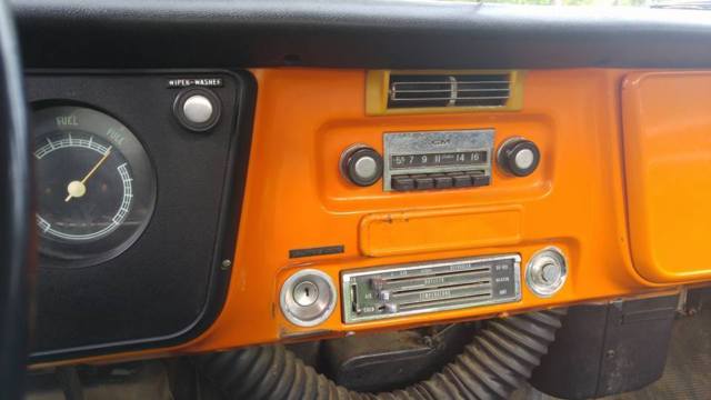 1971 Orange Chevrolet C-10 Standard Cab Pickup