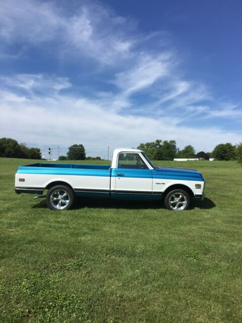 1971 Blue Chevrolet C-10