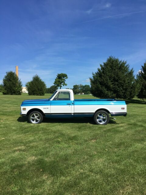 1971 Blue Chevrolet C-10