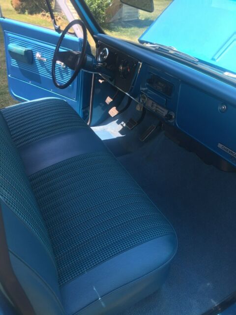 1971 Blue Chevrolet C-10