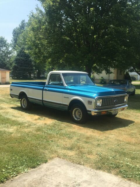 1971 Blue Chevrolet C-10