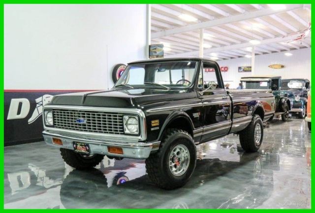 1971 Black Chevrolet C-10