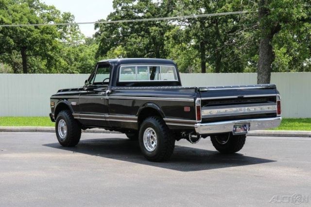 1971 Black Chevrolet C-10