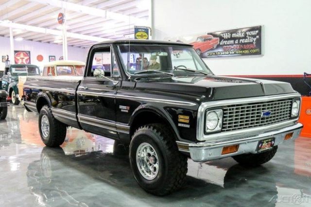 1971 Black Chevrolet C-10