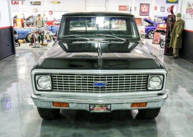 1971 Black Chevrolet C-10