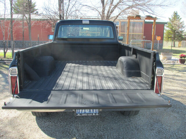 1971 Black Chevrolet C-10 Standard Cab Pickup