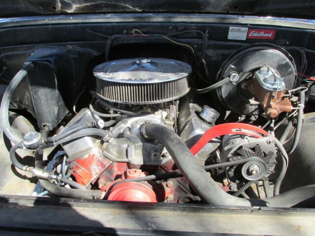 1971 Black Chevrolet C-10 Standard Cab Pickup