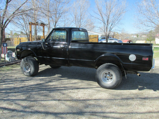 1971 Black Chevrolet C-10 Standard Cab Pickup
