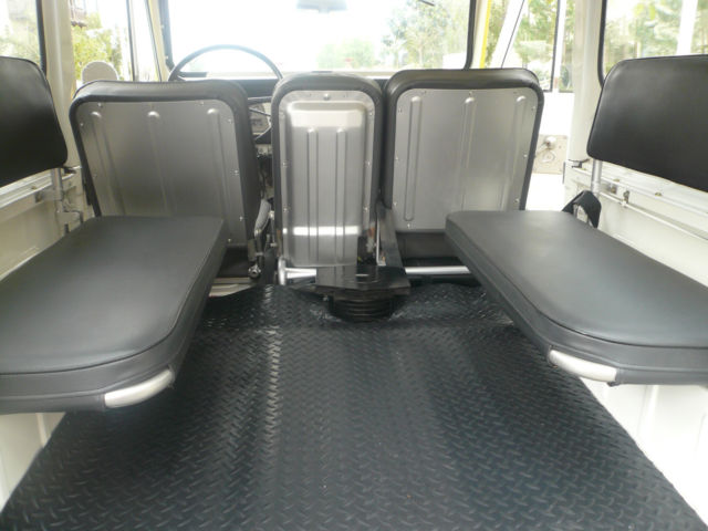 1971 Yellow and White top Toyota Land Cruiser Truck /hard top comes off