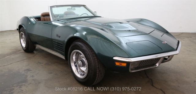 1971 Green Chevrolet Corvette