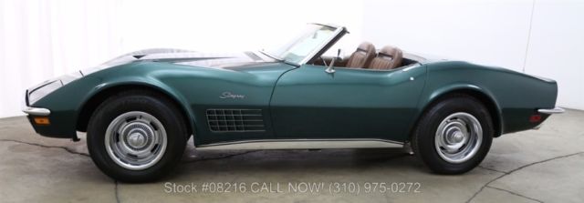 1971 Green Chevrolet Corvette