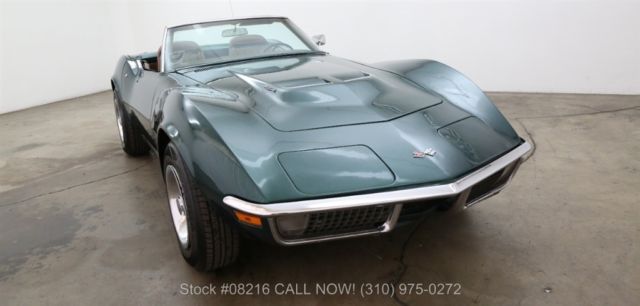 1971 Green Chevrolet Corvette