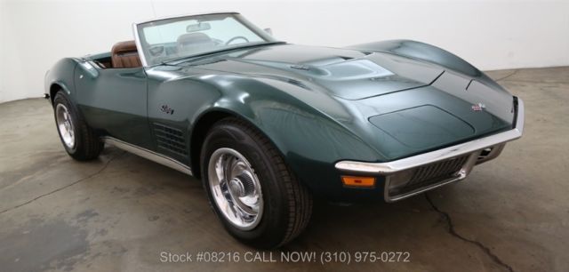 1971 Green Chevrolet Corvette