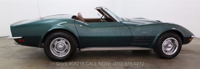 1971 Green Chevrolet Corvette
