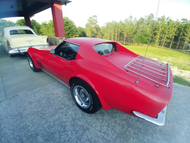 1971 RED Chevrolet Corvette COUPE