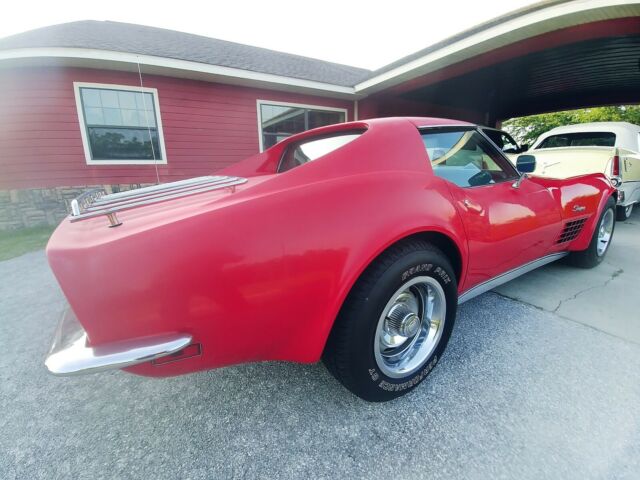 1971 RED Chevrolet Corvette COUPE