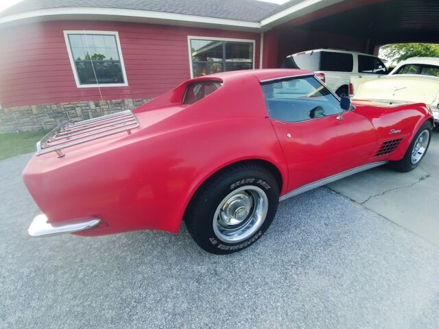 1971 RED Chevrolet Corvette COUPE