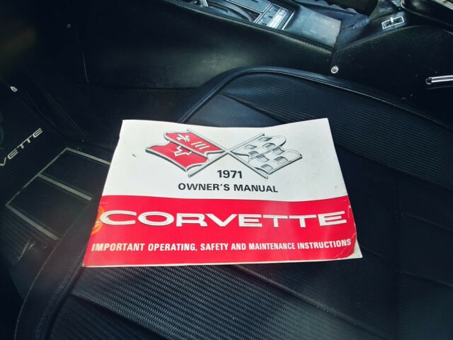 1971 RED Chevrolet Corvette COUPE