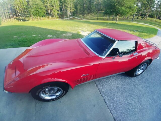 1971 RED Chevrolet Corvette COUPE