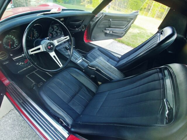 1971 RED Chevrolet Corvette COUPE