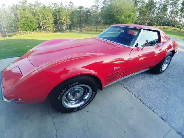1971 RED Chevrolet Corvette COUPE