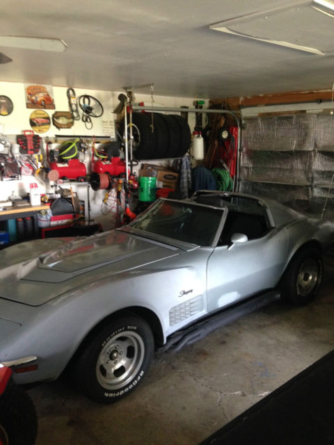 1971 Nevada Metallic Silver Chevrolet Corvette Coupe