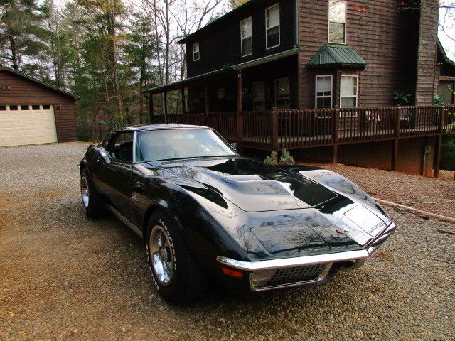 1971 Red Chevrolet Corvette