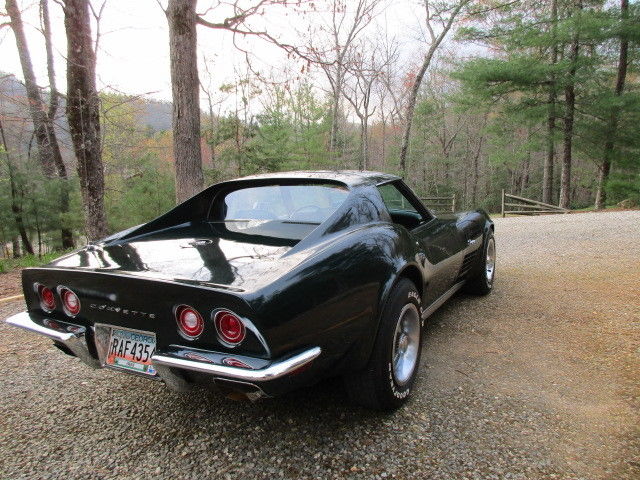 1971 Red Chevrolet Corvette