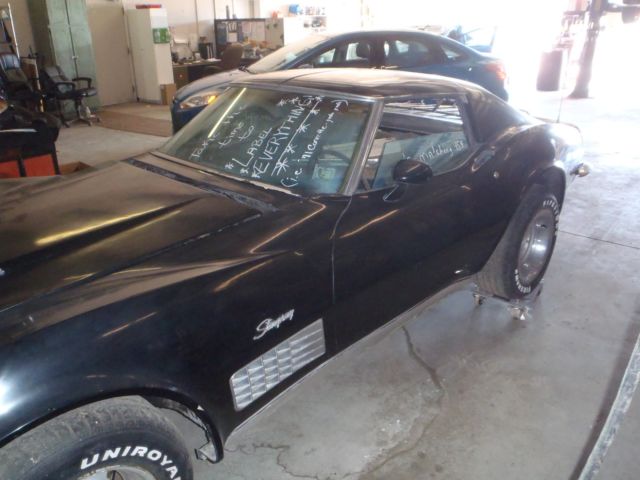 1971 black (branshatch green is OE) Chevrolet Corvette