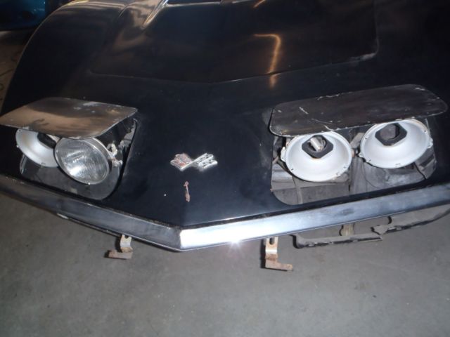 1971 black (branshatch green is OE) Chevrolet Corvette