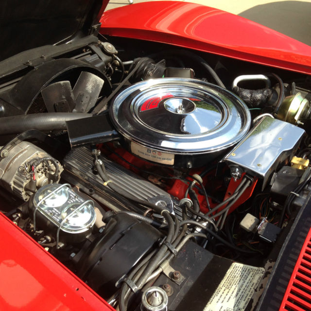1971 Gray Chevrolet Corvette Coupe