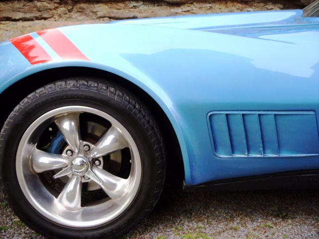 1971 Blue Chevrolet Corvette Coupe