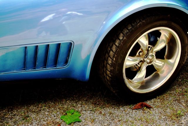 1971 Blue Chevrolet Corvette Coupe