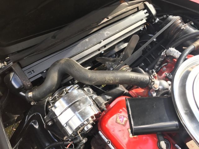 1971 Red Chevrolet Corvette Coupe