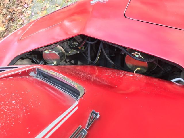 1971 Red Chevrolet Corvette Coupe