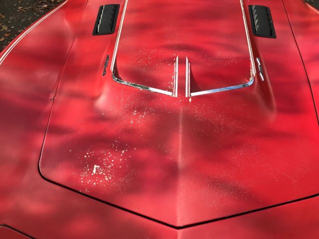 1971 Red Chevrolet Corvette Coupe