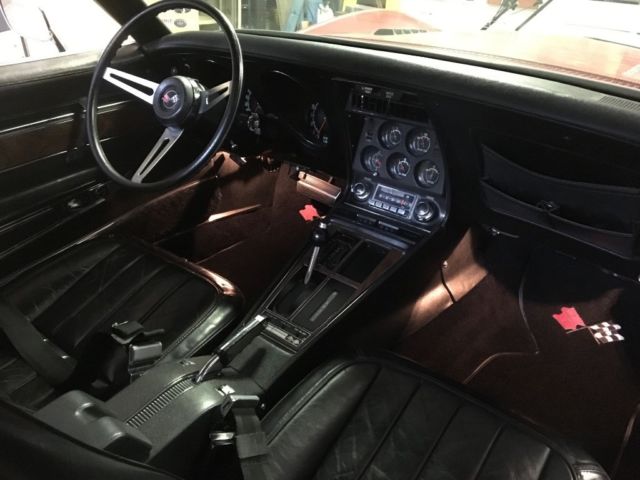 1971 Red Chevrolet Corvette Coupe
