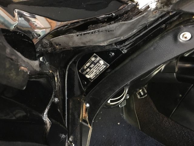 1971 Black Chevrolet Corvette Coupe