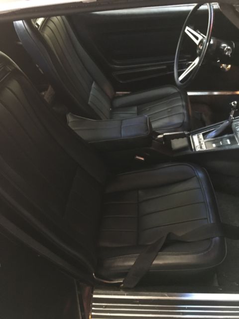 1971 Black Chevrolet Corvette Coupe