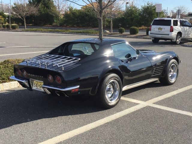 1971 Black Chevrolet Corvette Coupe