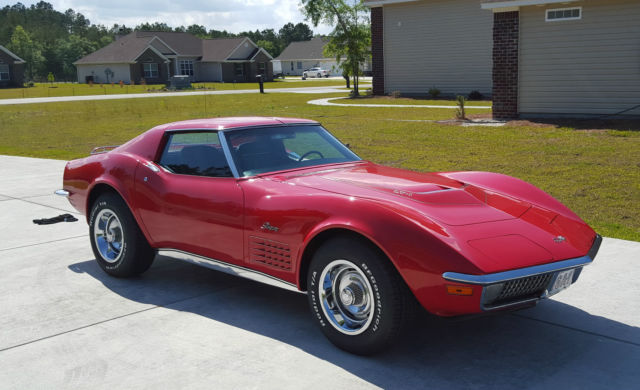 1971 Green Chevrolet Corvette Coupe